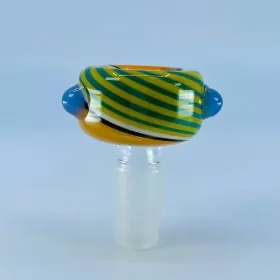 Bowl - 14 Mm Male - Swirl Colors