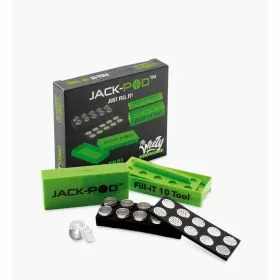 The Weezy Jack Pod Stash Box - With fill It Tool