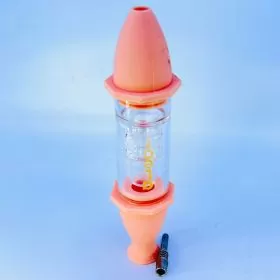 Aleaf Silicone Nectar Collector Kit - Peach - 8 Inch - Assorted - Price Per Piece