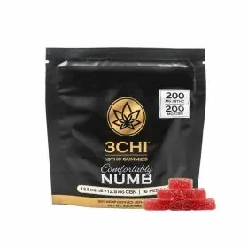 3CHI - Comfortably Numb - Delta 8 - CBN - Gummies 400mg - 16 Gummies Per Pack