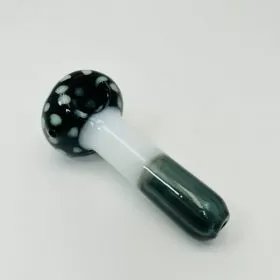 4.5 Inches Handpipe - Double Color Tube With Dot Art Head