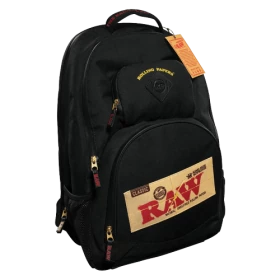 Raw Back Pack Smell Proof Black In Color