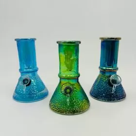 Soft Glass Waterpipe - 6 Inches - Assorted Colors ( GR-Y-3)