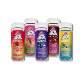 Extrax Adios - Blend Live Resin Delta 9-P - THC-A Gummies - 7000mg - 20 Counts Per Jar