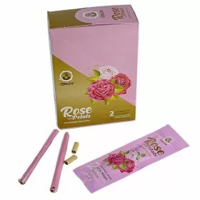 Afghan Hemp - Rose Petals Wraps - 2 Pieces Per Pack - 25 Packs Per Box