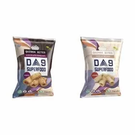Agfn - Snacks Quinoa Bites Delta 9 - 28 Grams Per Pack - 10 Packs Per Box