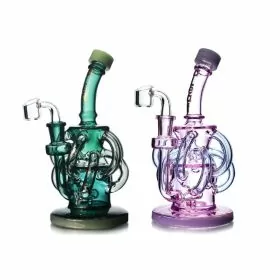 Aleaf - 8 Inches - Waterpipe Recycler - Al2088