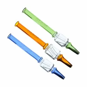 Aleaf - Nectar Collector Straw With Reclaim Catcher - 6.5 Inches - Assorted Color - ALNC5031