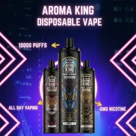 Aroma King Dark Knight - 10000 Puffs - 10 Counts Disposable