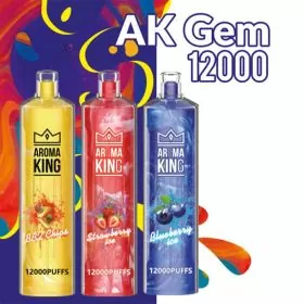 Aroma King Gem - 12000 Puffs - 10 Counts Disposable