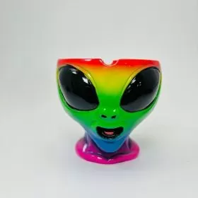 Ashtray - Alien Head Multi-Color