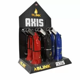 Blink - Axis Torch Lighter - Assorted Colors - 6 Count Per Display