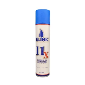 Blink Platinum 11X Butane Lighter Can Gas 300ml - Assorted Colors - 12 Counts Per Box - No Free Shipping