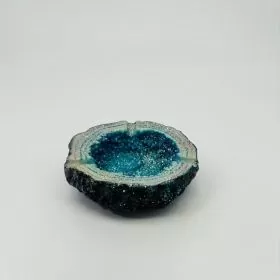 Blue Crystal Ash Tray - Medium -3000