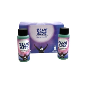 Blue Rise Extra Energy 2oz - 12 Bottles Per Box