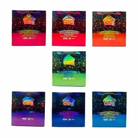 Caps Magic Amanita - Gummies - 1500 mg - 1 Count Per Pack - 25 Packs Per Dispenser