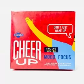 Cheer Up Mood Focus Enhancer Capsules - 4 Counts Per Pack - 12 Pack Per Box