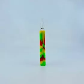 Chillum to Straw - 5 Inches - Dual-tip Silicone Pipe