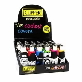 Clipper Lighter Pop Animals With Hand Sewn Cover - 30 Count Per Display - Assorted 