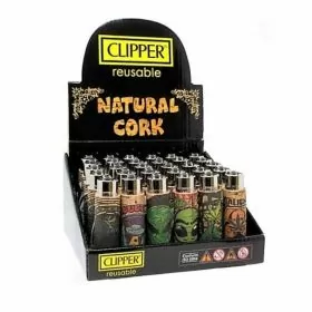 Clipper - Lighter Cork Cover - 30 Lighter Per Display