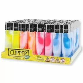 Clipper - Lighter Fluorescent Nebula - 48 Lighters Per Dispaly