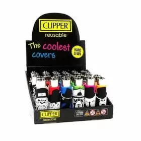 Clipper - Lighter Pop With Hand Sewn Cover - 30 Lighters Per Display