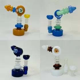 Cool Sidecar Waterpipe - 7 Inch - WPAG123