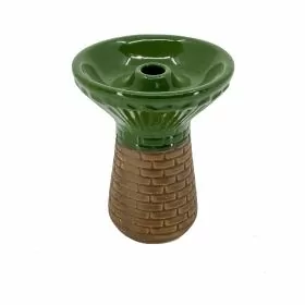 Cyclone Shaped Large Assorted Color Hookah Bowl - Vcbh2