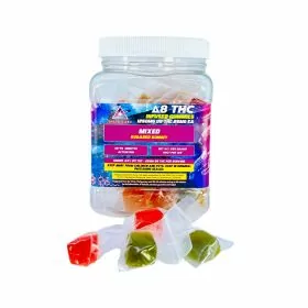 Delta Labs - Delta 8 Sugared Gummy - 1250mg - 50 Counts Per Jar - Mixed Flavors
