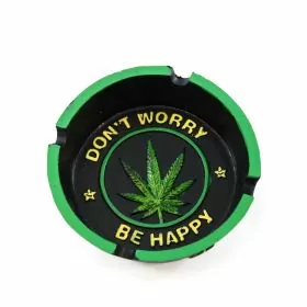 Ashtray Leaf Don't Worry Be Happy