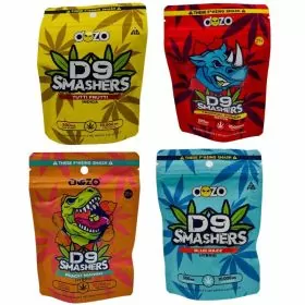 Dozo - Delta 9 - Smashers Gummies - 10000mg - 20 Gummies Per Pack