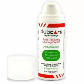 Dubcare by Dubcharge - Delta 8 - Delta 9 - CBD - 2000mg - Pain Relieving Cool Cream Fresh Peppermint - 100ml