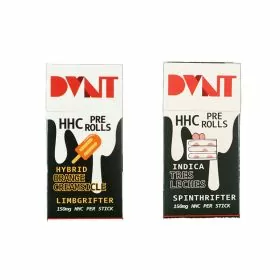 Dvnt - HHC - Prerolls - 10 Rolls Per Pack - 10 Packs Per Box
