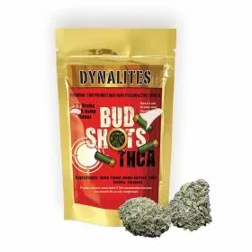 Dynalites - Bud Shots - THC-A - 3.5 Grams - Flower Bag