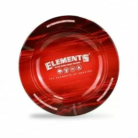 Element Round Small Tray With Magnet - Red 