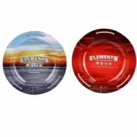 Element - Round Small Rolling Tray with Magnet