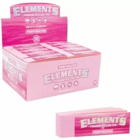 Elements - Perforated Pink Tips - 50 Packs Per Box