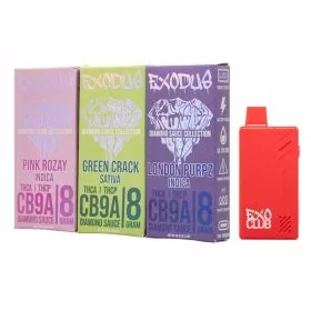 Exodus - Diamond Sauce THC-A - THC-P Disposable - 8 Grams