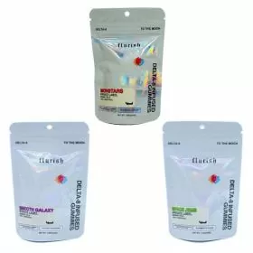 Flurish - Delta 8 - THC-A - Gummies - 5000mg - 10 Gummies Per Pack 