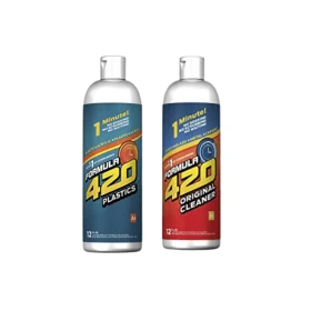 Formula 420 - Cleaner Plastics And Silicone Cleaner Acrylic 12oz And Glass, Metal And Ceramic Cleanser 12 Fl Oz