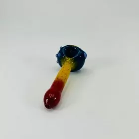 Frit Handpipe With Head Wigwag - 5 Inches