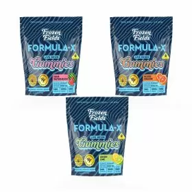 Frozen Fields - Formula X Live Resin - Delta 9 - CBD - Gummies - 150mg - 10 Counts Per Pack
