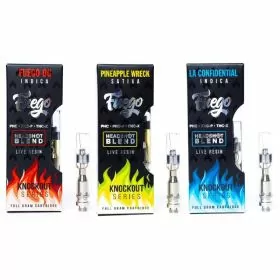 Fuego - KO Headshot Blend - Live Resin - PHC - PHC-P - THC-X - Cartridge - 1 ml
