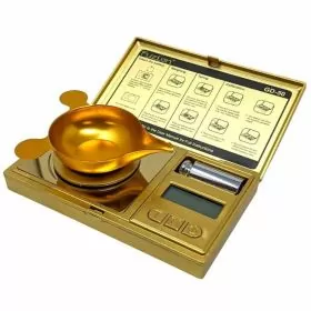Fuzion - Digital Pocket Scale - 50 Grams x 0.001 Gram - Gold