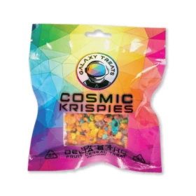 Galaxy Treats - Cosmic Krispies - Delta 8 THC - 100mg - Fruit Cereal Treat