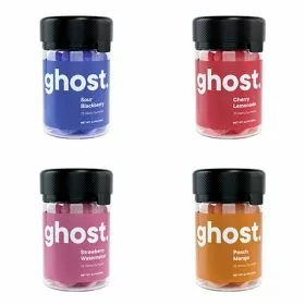 Ghost Phantom Blend - Live Resin Delta 6 - THC-B - THC-X - Gummies 2500mg - 25 Counts Per Jar