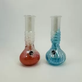 Glass Waterpipe - 10 Inches - Assorted Colors (GR-Y-72)