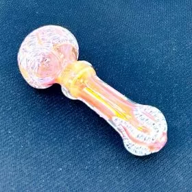 Gold Fancy Handpipe 4 Inches - 100mg - Assorted Designs