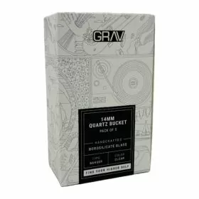 Grav® - Banger - 14mm - Quartz Bucket - 5 Pieces Per Pack - QB14