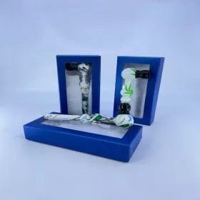 Handpipe - 5 Inch With Metal Top - Assorted Designs - Blue Box- Price Per Piece